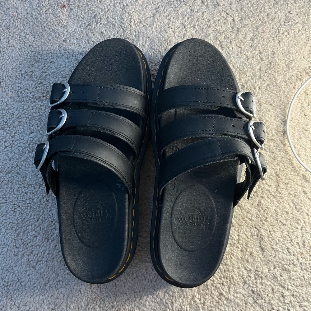 blaire leather slides, Dr.martens